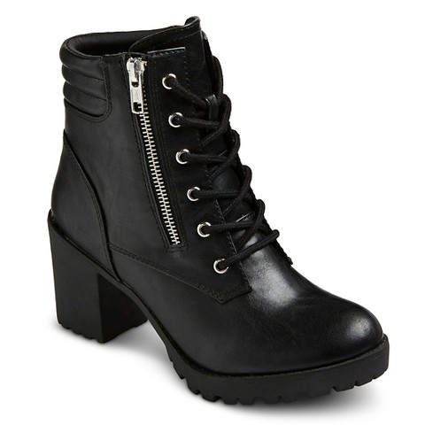 combat boot heels target