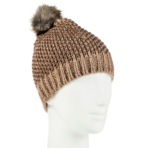 Cold Weather Beanie Oatmeal - Merona™