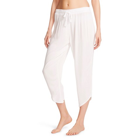 white pajama pants