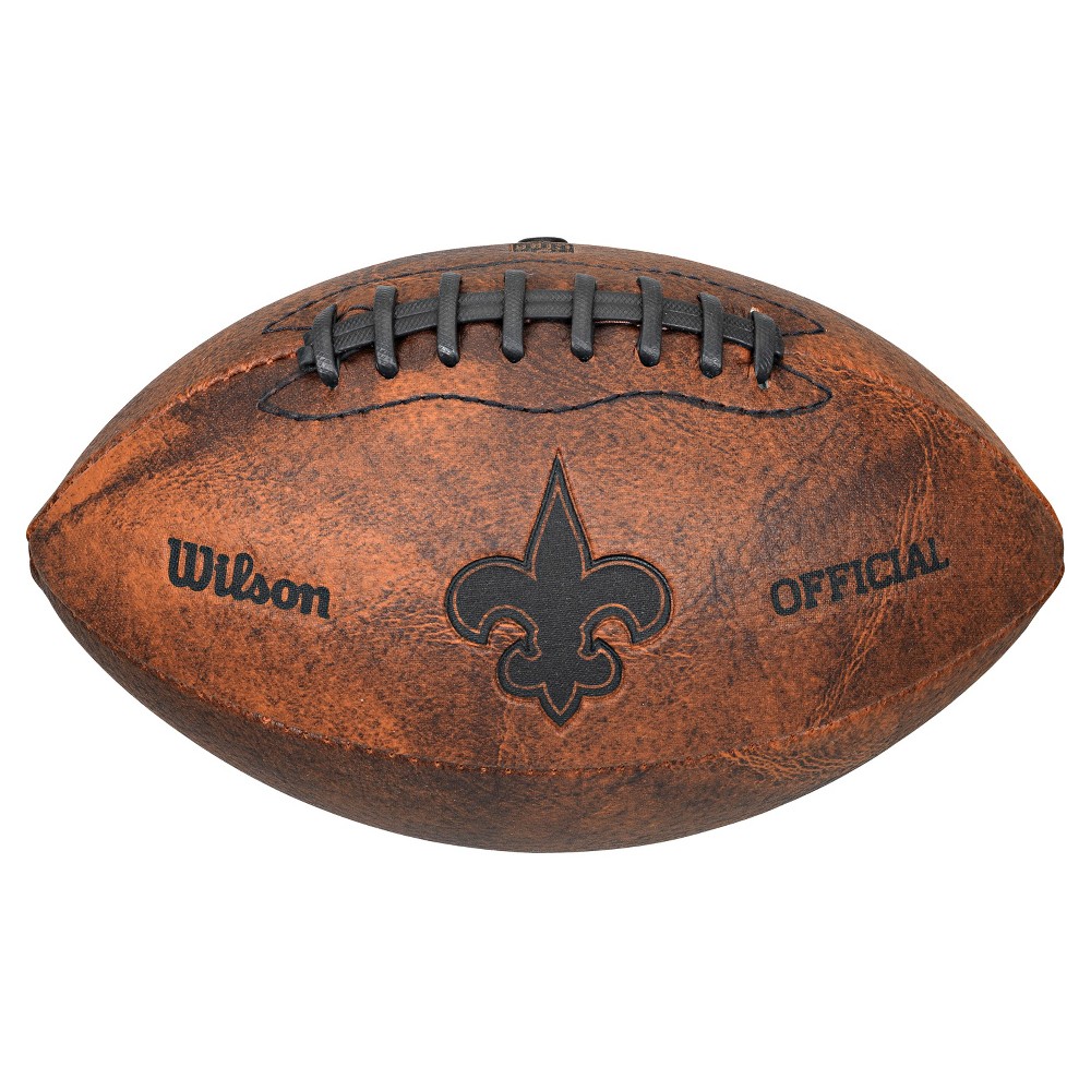 UPC 883813709199 product image for New Orleans Saints Wilson 9 Inch Throwback Football | upcitemdb.com