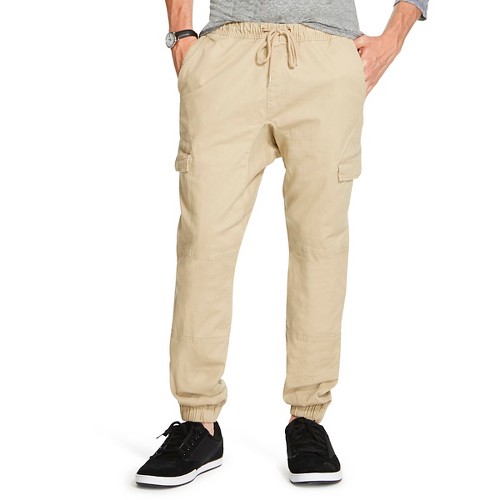 big and tall twill joggers