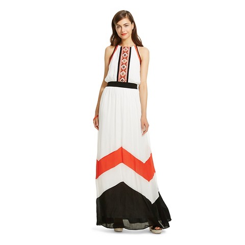 Embroidered Maxi Dress - XOXO product details page