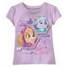 Toddler Girls' Paw Patrol Skye and Everest T-Shirt - Lavender
