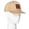 Ellum Men's Leather Patch Baseball Hat Khaki. Additional View 1