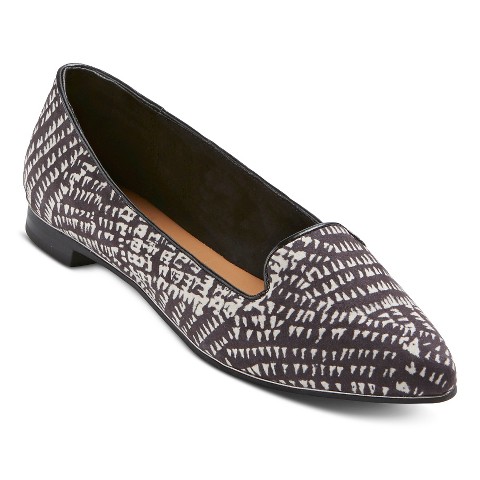 target black ballet flats