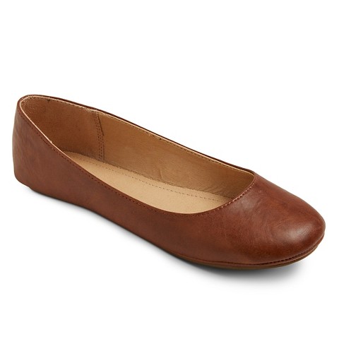 target black ballet flats