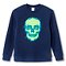 Boys' Neon Skull Graphic Sweatshirt - Circo™. Additional View 1