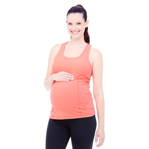 BeMaternity® by Ingrid & Isabel® Active Racerback Tank Pink