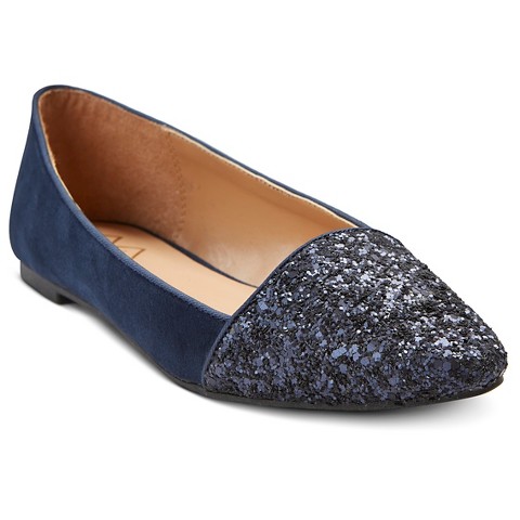 target black ballet flats