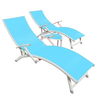 RST Brands Sol Sling 3-piece Chaise Lounge