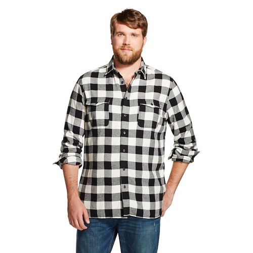 buffalo plaid flannel shirt mens