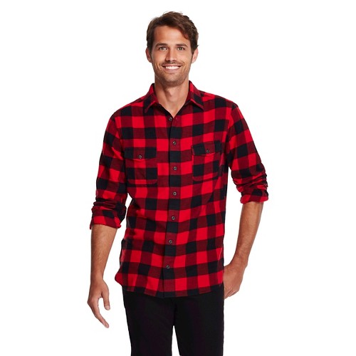 mens tall buffalo plaid shirt