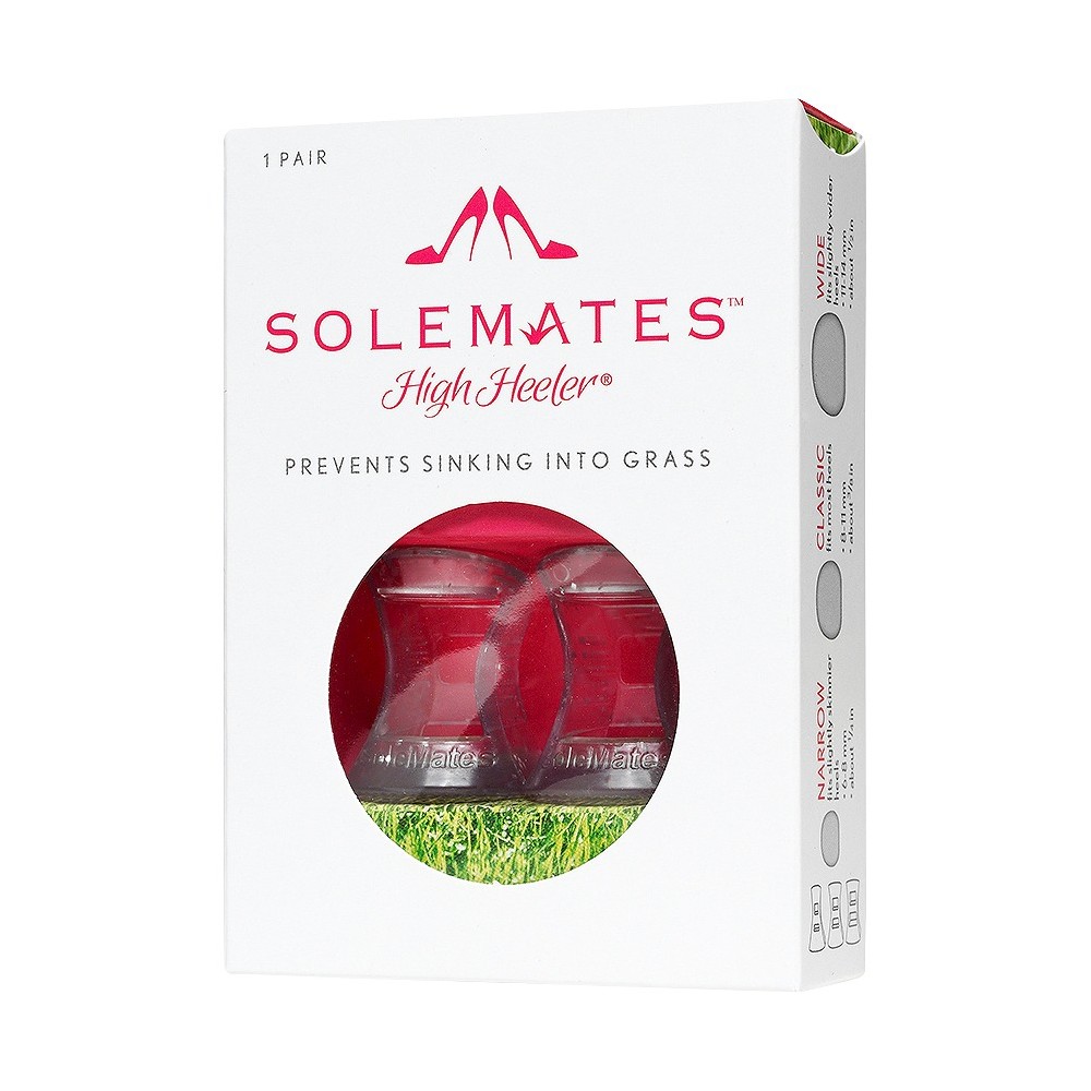 UPC 896818002103 product image for Solemates High Heeler Single Pair (Wide) - Silver | upcitemdb.com