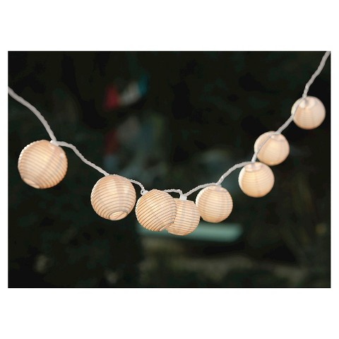RE White Lantern String Lights 10ct : Target