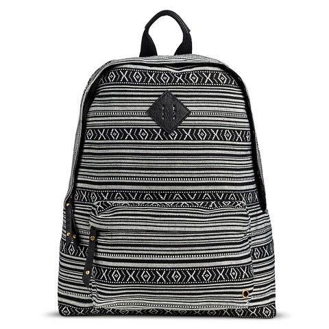 aztec leather backpack