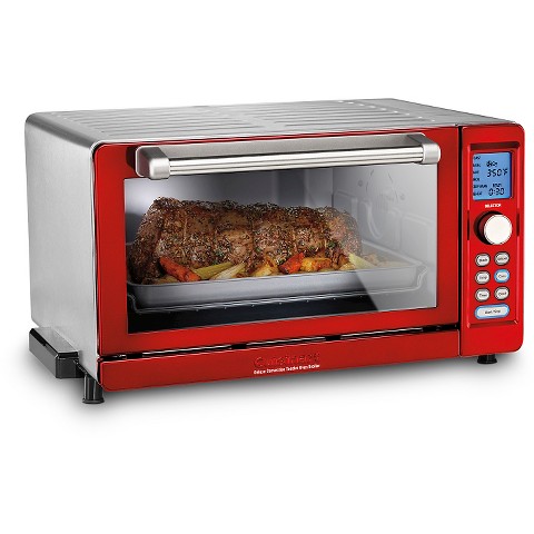 Cuisinart Deluxe Convection Toaster Oven/Broiler In Red TOB-135MR ...