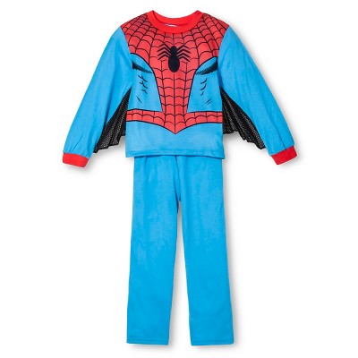 Boys' Spiderman Pajama Set - Blue : Target