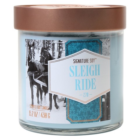 Signature Soy Sleigh Ride 15.2 oz. Container Candle