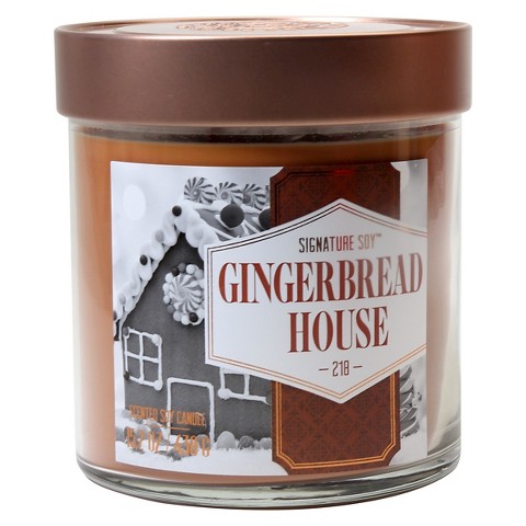 Signature Soy Gingerbread House 15.2 oz. Container Candle