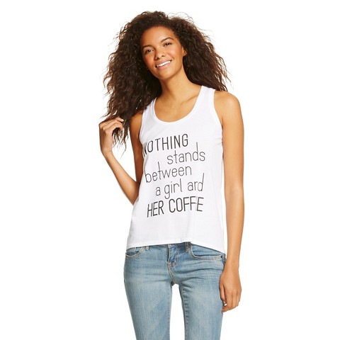 Women's Girl & Her Coffee Graphic Tank - LA Threads (Junior's)