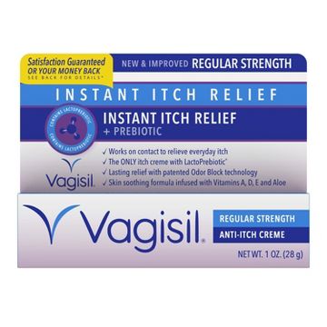 poison control vaginal itch cream
