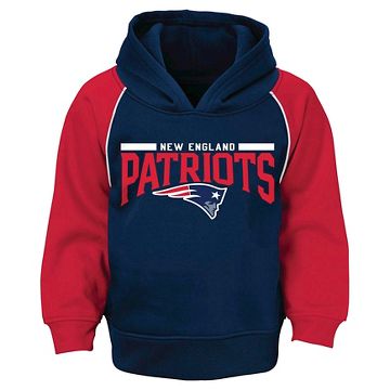 New England Patriots Youth Meshed T-Shirt - Navy Blue