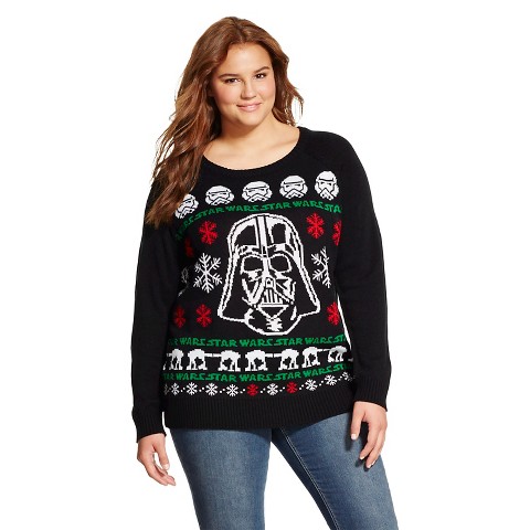darth vader ugly christmas sweater lego
