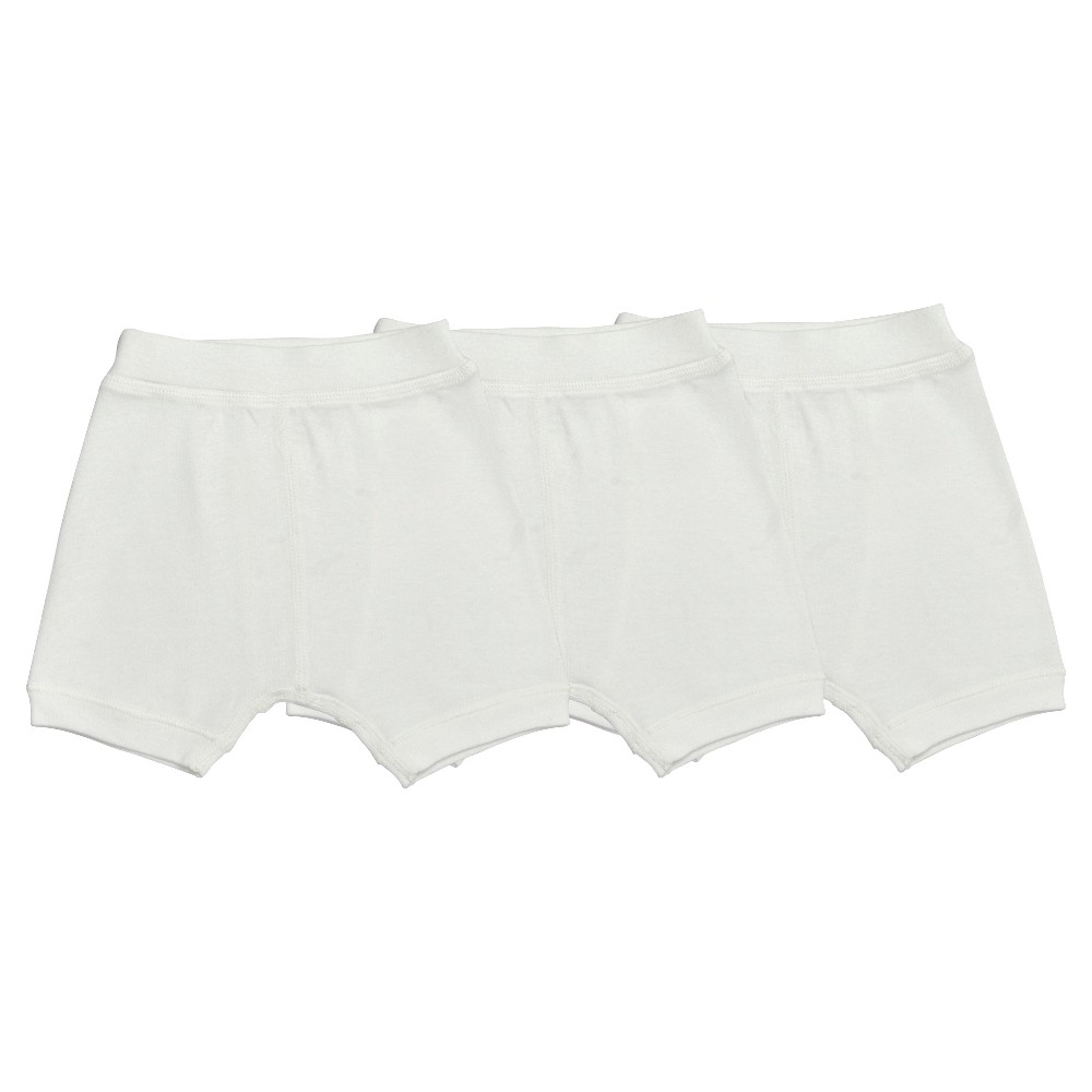 Burt's Bees Baby Newborn Boys' Boxers Fresh White 12 M, Newborn Boy's