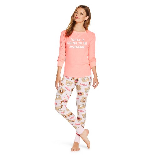 Women's Thermal Pajama Set Xhilaration eBay