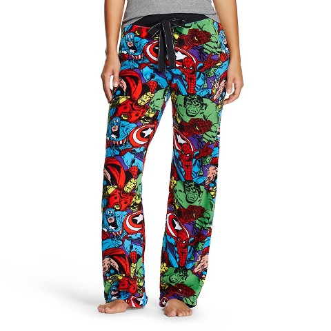 Marvel™ Avengers- Women's Plush Sleep Pant - Black
