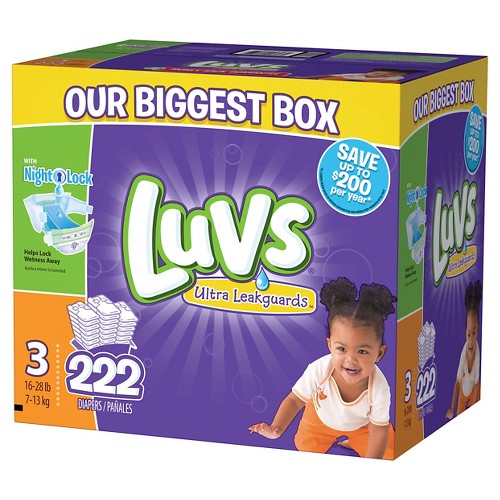 Luvs Ultra Leakguards Diapers Box (Select Size) eBay