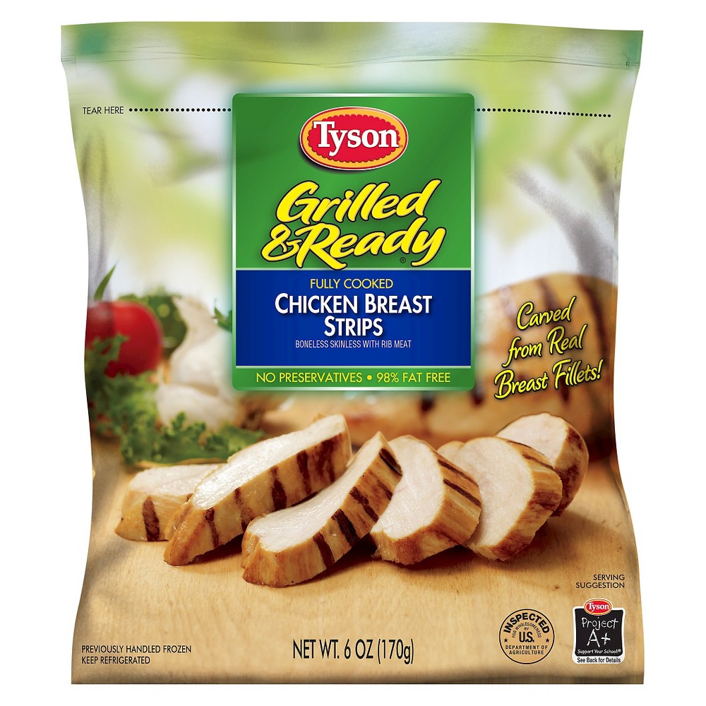 UPC 023700606631 Tyson Grilled Chicken Strips 6 oz