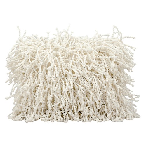 Textured Shag Decorative Pillow eBay