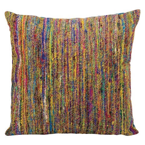 Multicolored Decorative Pillow - Yellow - 20