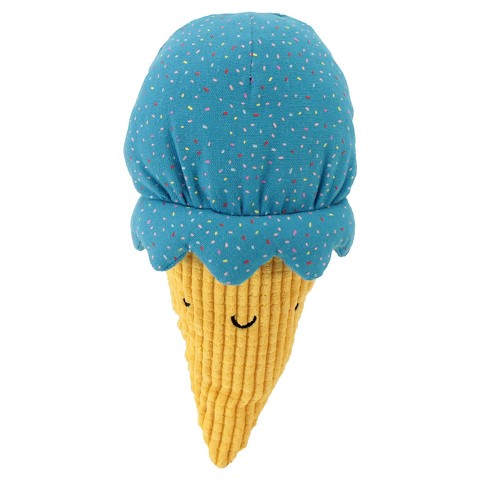 Ice Cream Cones Dog Toy - Pink/Blue