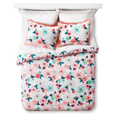 Multi Floral Printed forter Set Multicolor Tar