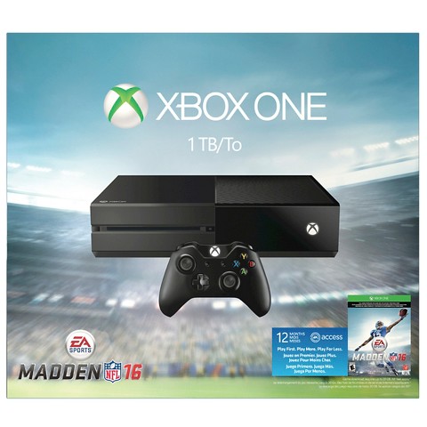 Xbox One 1TB EA Sportsâ¢ Madden NFL 16 Bundle product details page