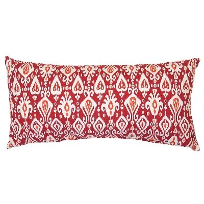 Outdoor Pillow - Red Ikat - Threshold™
