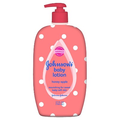 johnson's honey apple baby lotion
