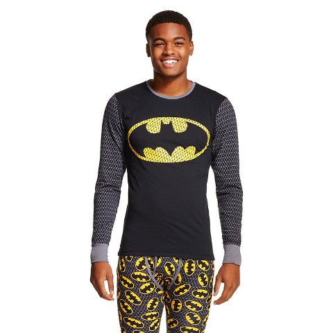 Men's Thermal Underwear Shirts Batman S