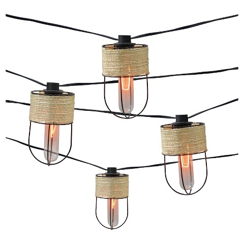10ct Decorative String Lights-String Wrapped Met... : Target