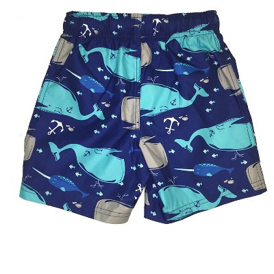 Toddler Boys' Whale Swim Trunk Navy - Circo™