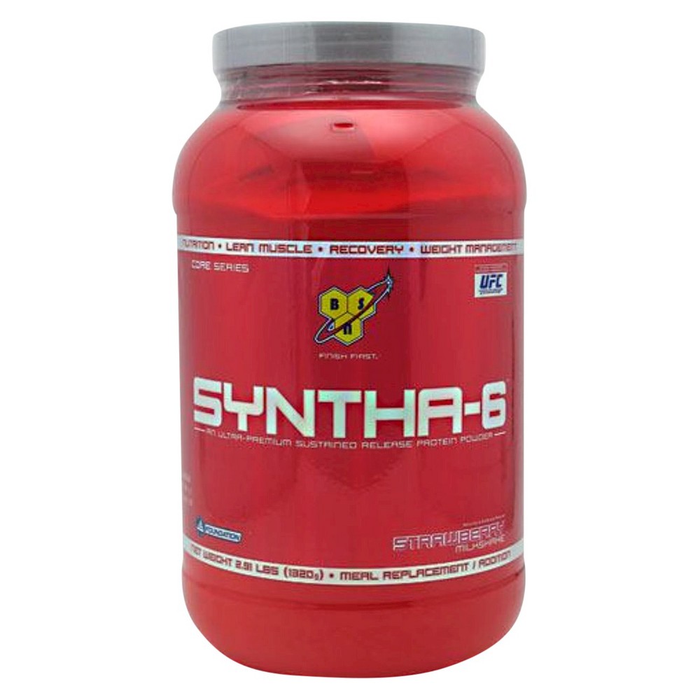 UPC 834266006151 product image for BSN Syntha-6 Strawberry Whey Protein Powder - 2.91 lb | upcitemdb.com