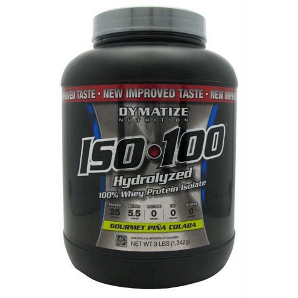 UPC 705016353149 product image for Dymatize ISO-100 Pina Colada Whey Isolate Protein Powder - 3 lb | upcitemdb.com