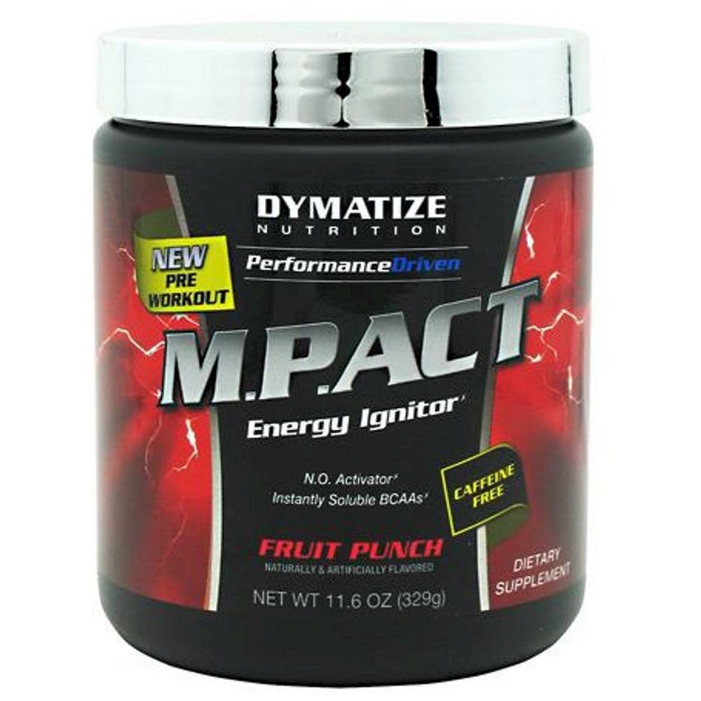 UPC 705016170128 Dymatize M.P.ACT Fruit PunchCaffeine Free Pre