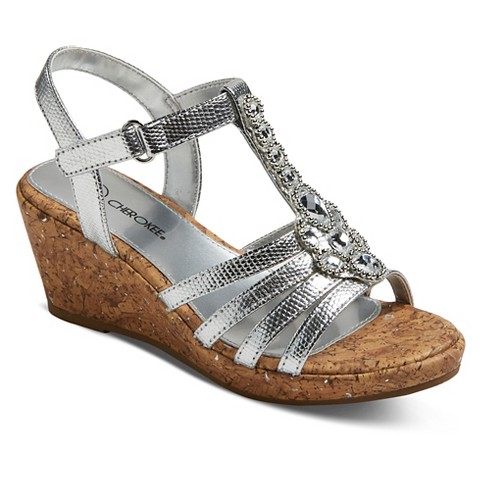 office hallie sandals silver