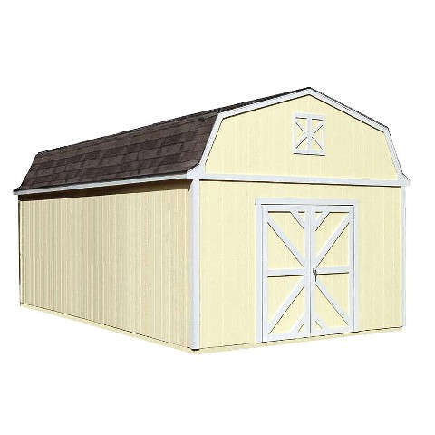 Sequoia Wooden Storage Shed with Floor Kit product details page