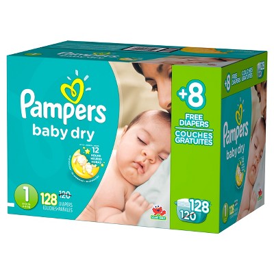 pampers baby dry size 1