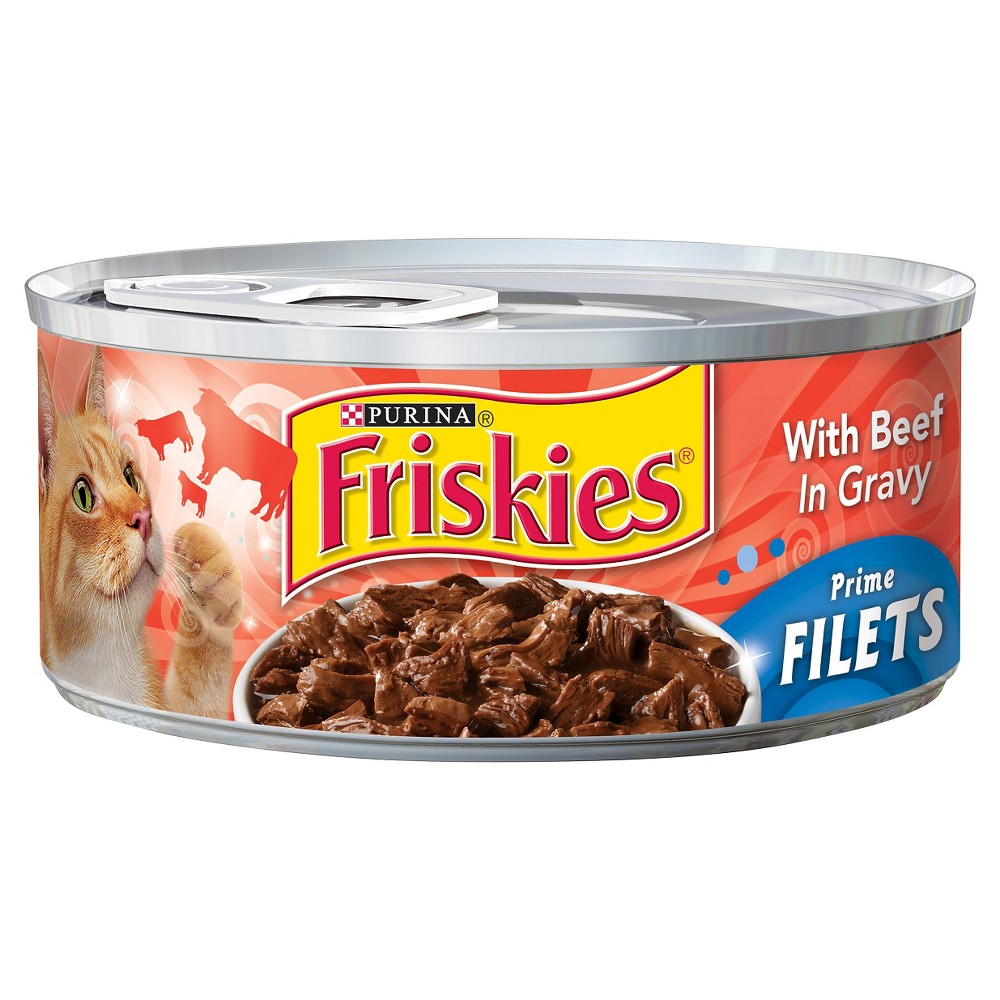 UPC 050000212200 product image for Friskies Prime Filets Beef In Gravy 5.5oz | upcitemdb.com