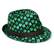 St. Patrick's Day Shamrock Fedora